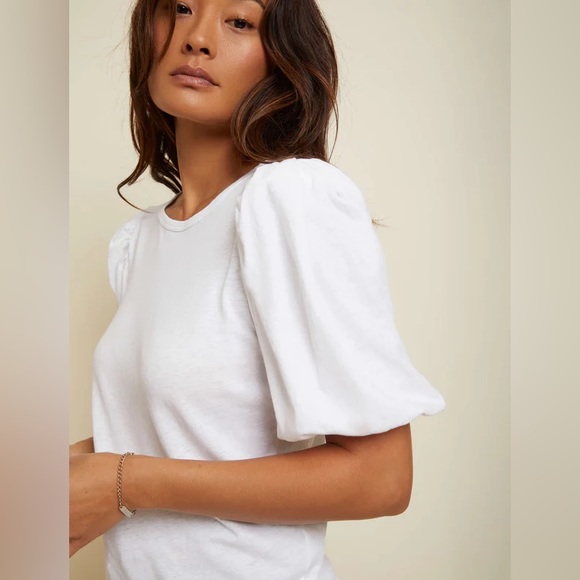 NWT Nation LTD Isadora Tee In White - Picture 4 of 13